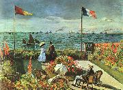 Claude Monet Terrace at St Adresse oil